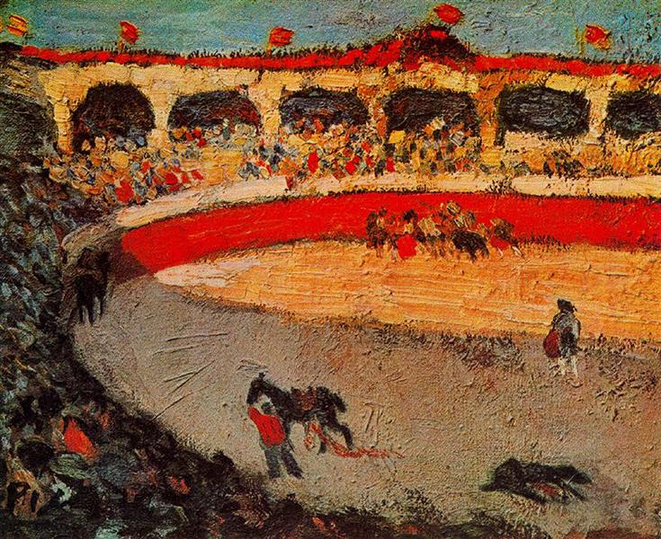 Pablo Picasso Classical Oil Paintings The La Corrida